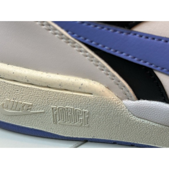 Nike Full Force Low FB1362-100 Men's Size 11 White Black Blue Polar - Picture 6 of 13